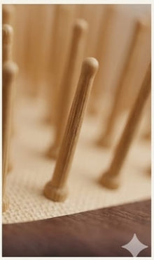 Wooden Paddle Brush
