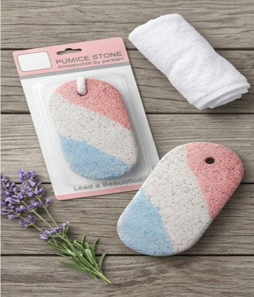 Hanumex Pumice Stone Foot Cleaner, designed for easy exfoliation at home