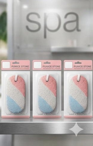 Hanumex Pumice Stone Foot Cleaner, designed for easy exfoliation at home