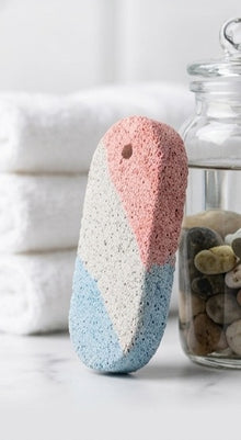 Hanumex Pumice Stone Foot Cleaner, designed for easy exfoliation at home