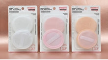 Powder Puff Round Velour Face Makeup Compact Body