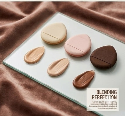 Makeup Puff  PACK OF  9PCS