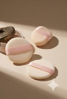 Powder Puff Round &amp; Square Makeup Sponge