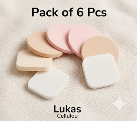 Lukas Cellulose Make Up Sponge – Pack of 4 pcs
