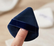 Powder Puff Makeup Pizza Puff Sponge Finger Pad with Strap