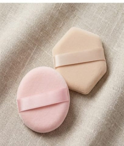 Powder Puff with Grip Makeup Sponge – Pack of 2 pcs