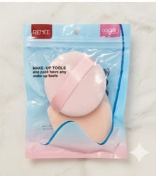 Powder Puff with Grip Makeup Sponge – Pack of 2 pcs