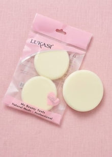 Women Round Lukasi Face Powder Puff