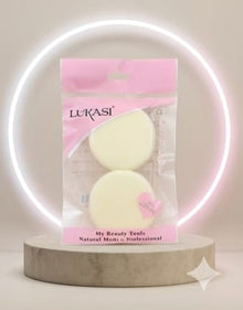 Women Round Lukasi Face Powder Puff