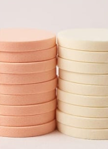 Lukasi Face Powder Puff Pack of 12 pcs