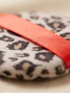 Makeup Puff Large Makeup Leopard Printed Cosmetic Loose Powder puff