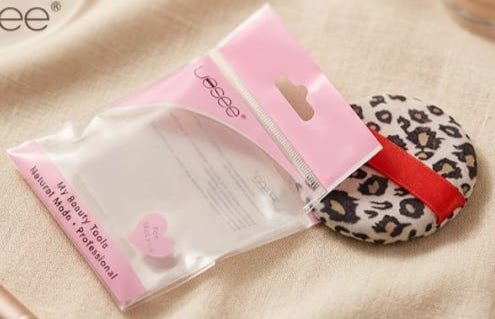 Makeup Puff Large Makeup Leopard Printed Cosmetic Loose Powder puff