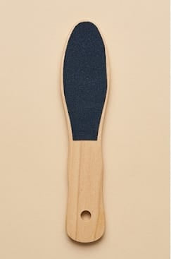 Wooden Double Sided Foot File Dead Skin Callus Remover Pedicure Tool