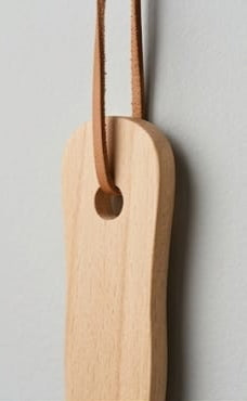 Wooden Double Sided Foot File Dead Skin Callus Remover Pedicure Tool