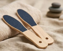 Wooden Double Sided Foot File Dead Skin Callus Remover Pedicure Tool