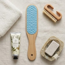 Double Sided Foot Scrubber, Wooden Handle Foot Scrubber