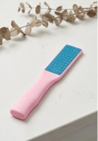 2 Side Steel Foot Scrubber with Plastic Handle – Professional Foot Care Tool