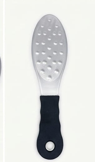 2 Pcs Stainless Steel Foot Scraper – Professional Double Sided Foot File