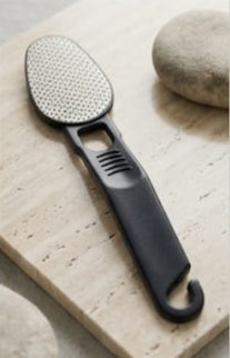 2-sided Foot Scrubber with Plastic Handle