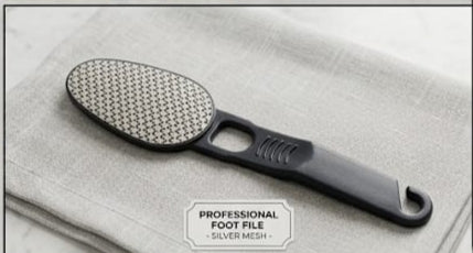 2-sided Foot Scrubber with Plastic Handle