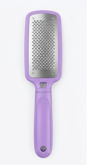 professional foot scraper with steel single-side surface
