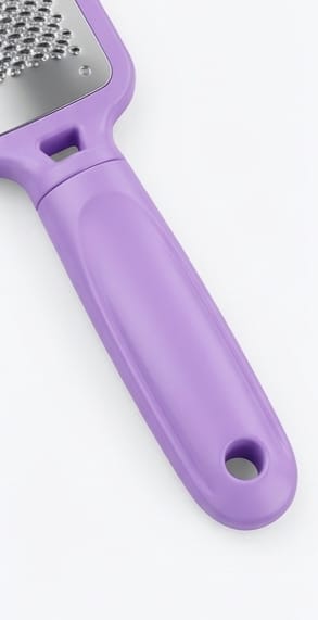 professional foot scraper with steel single-side surface