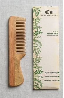 Professional Wooden Neem Hair Pocket Comb No. 59