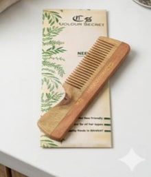 Professional Wooden Neem Hair Pocket Comb No. 59