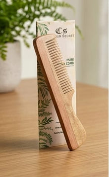 Professional Wooden Neem Hair Pocket Comb No. 59