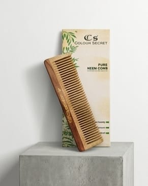 Professional Wooden Neem Hair Pocket Comb No. 21
