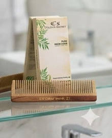 Professional Wooden Neem Hair Pocket Comb No. 21
