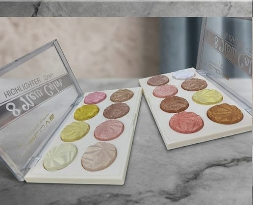 MSLOVE Professional Makeup 8 New Color Highlighter