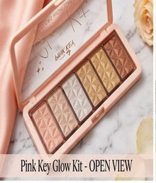 Pink Key Glow Kit 6 Colors Highlight Palette