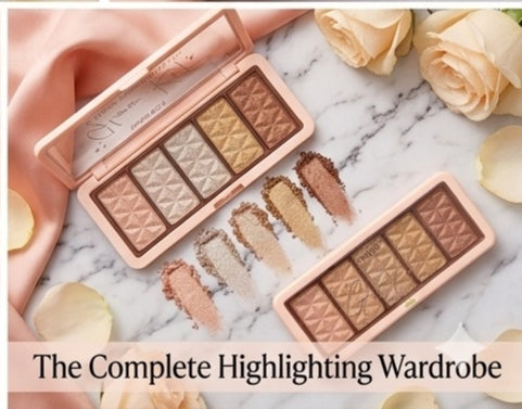 Pink Key Glow Kit 6 Colors Highlight Palette
