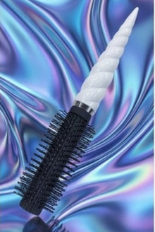 Round Hair Brush with Soft Bristle Roller Curler