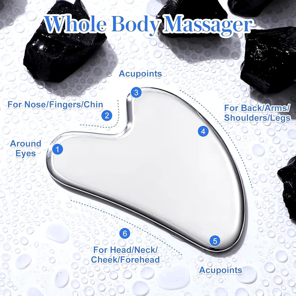 Stainless Steel Gua Sha Stone