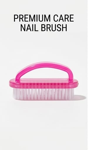 Handle Grip Nail Brush Fingernail Cleaner Pedicure Scrub Foot Brushes