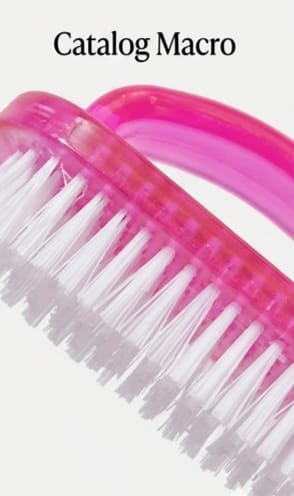 Handle Grip Nail Brush Fingernail Cleaner Pedicure Scrub Foot Brushes