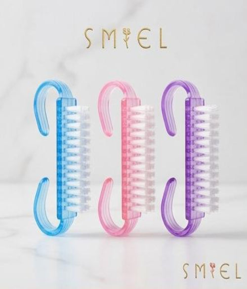 Mini Handle Grip Nail Brush SET OF 3