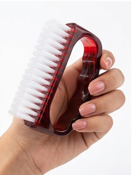 Professional Nail Cleaning Brush Plastic