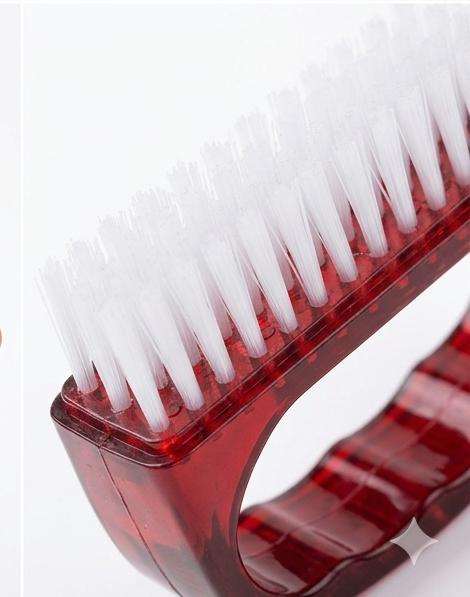 Professional Nail Cleaning Brush Plastic