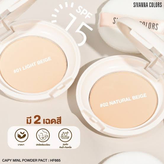 Sivanna Colors Carry Mini Powder Pact