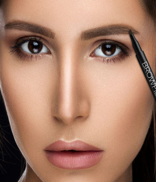 RENEE Browfill Eyebrow Pen – Black (1ml)