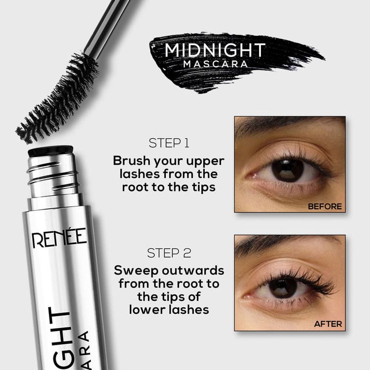 Renee Cosmetics Volumax Mascara – Black (10ml)