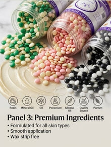 Professional Pellet Hot Wax for Salon & Home Use (400g)