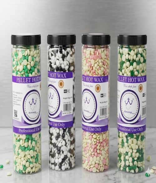 Professional Pellet Hot Wax for Salon & Home Use (400g)