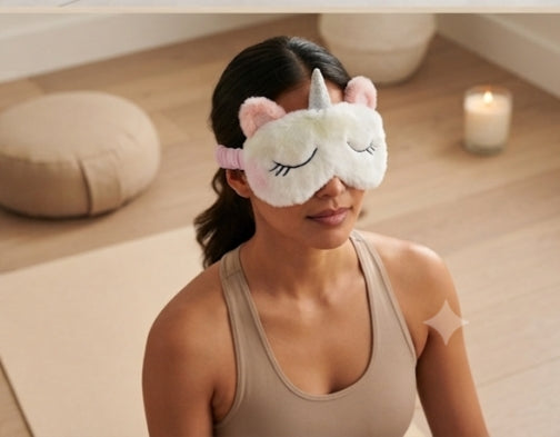 Eye Mask Sleeping Mask for Travelling  Eye Shade for Sleeping