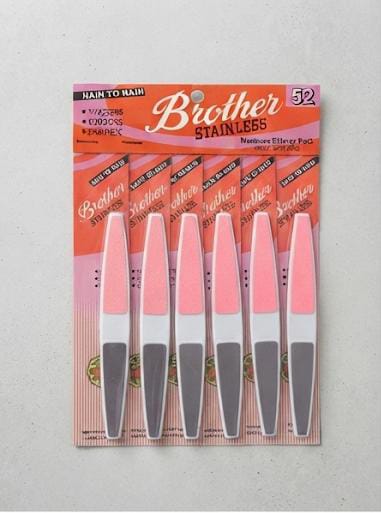 Professional Nail File Set of 6 – Perfect for Salon & Home Use