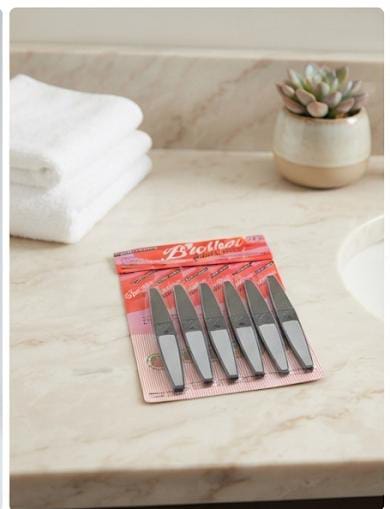 Professional Nail File Set of 6 – Perfect for Salon &  Home Use
