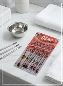 Brother Stainless Tweezers &  Ear Scissors Set of 6 – Professional Grooming Kit